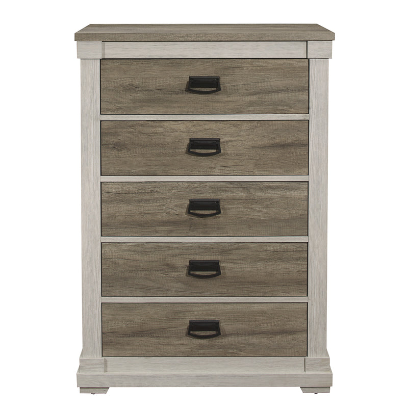 Arcadia Chest in Gray/White - 1677-9