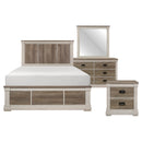 Arcadia 4pc Set (QB+NS+DR+MR) in Gray/White - 1677-1*4