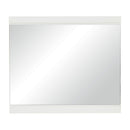 Kerren Mirror in White - 1678W-6