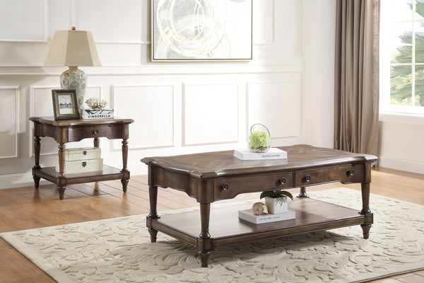 Heath Court Cocktail Table in Brown - 1682-30