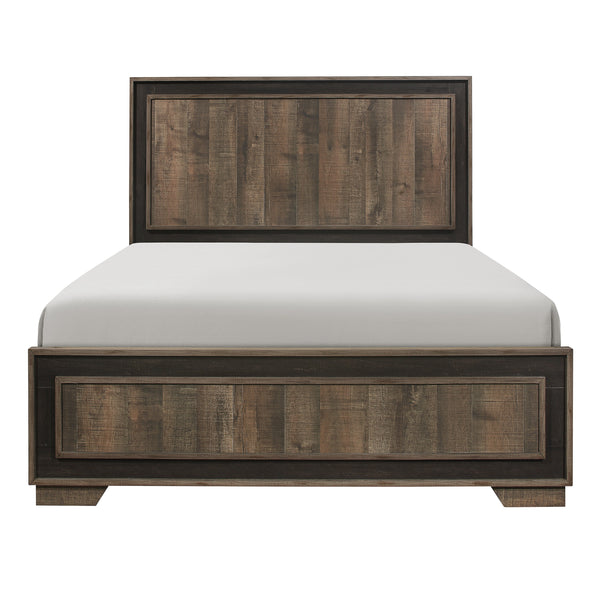 Ellendale Full Bed in Brown/Gray - 1695F-1