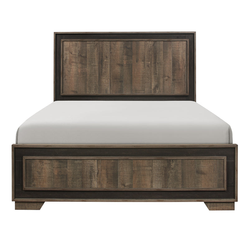 Ellendale Full Bed in Brown/Gray - 1695F-1