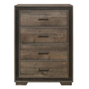 Ellendale Chest in Brown/Gray - 1695-9