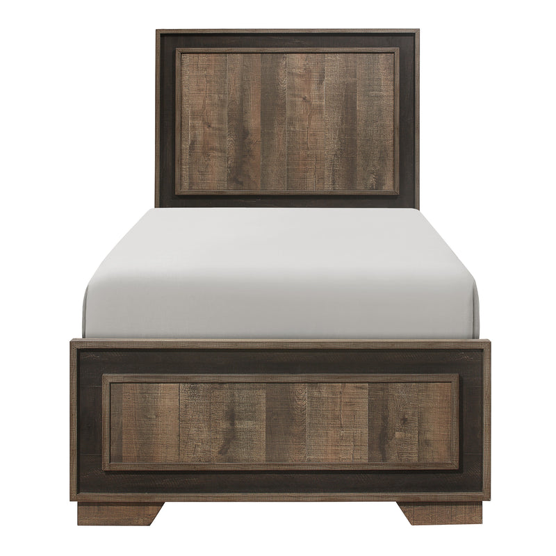 Ellendale 4pc Set (TB+NS+DR+MR) in Brown/Gray - 1695T-1*4