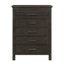 Blaire Farm Chest in Saddle Brown Wood 1675-9