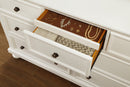 Laurelin DRESSER, HIDDEN DRAWER in White - 1714W-5