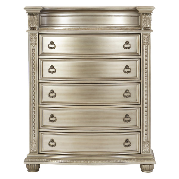 Cavalier Chest in Gold/Silver/Champagne - 1757SV-9