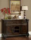 Russian Hill Server With Faux Marble Top