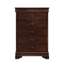 Abbeville Chest, Hidden Drawer in Cherry - 1856-9