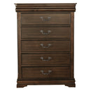 Mont Belvieu Chest, Hidden Drawer in Cherry - 1869-9
