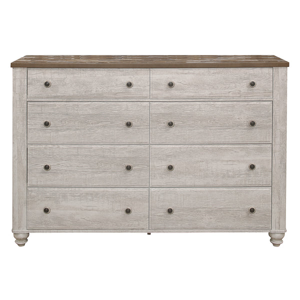 Nashville Dresser in White/Brown - 1903-5