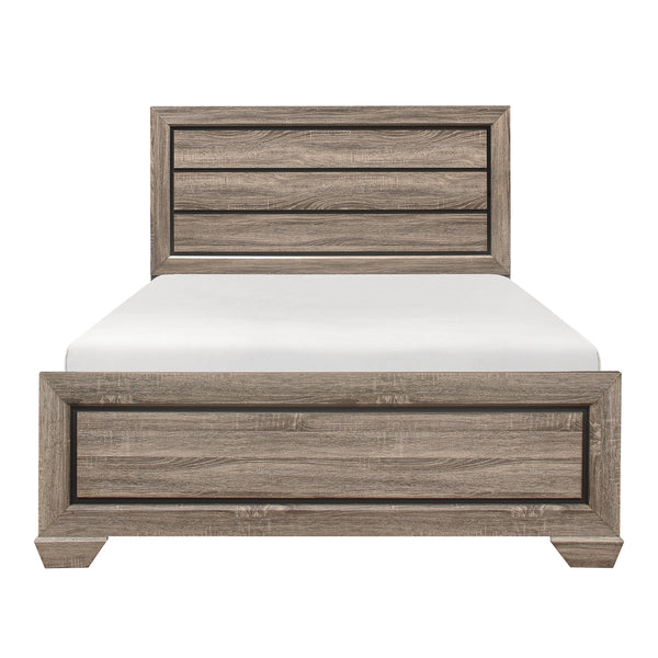 Beechnut Eastern King Bed in Brown/Natural/Black - 1904K-1EK