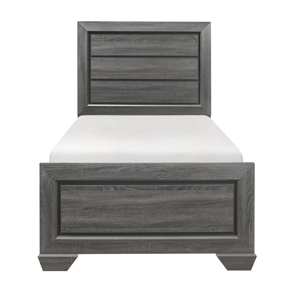Beechnut Twin Bed in Gray - 1904TGY-1