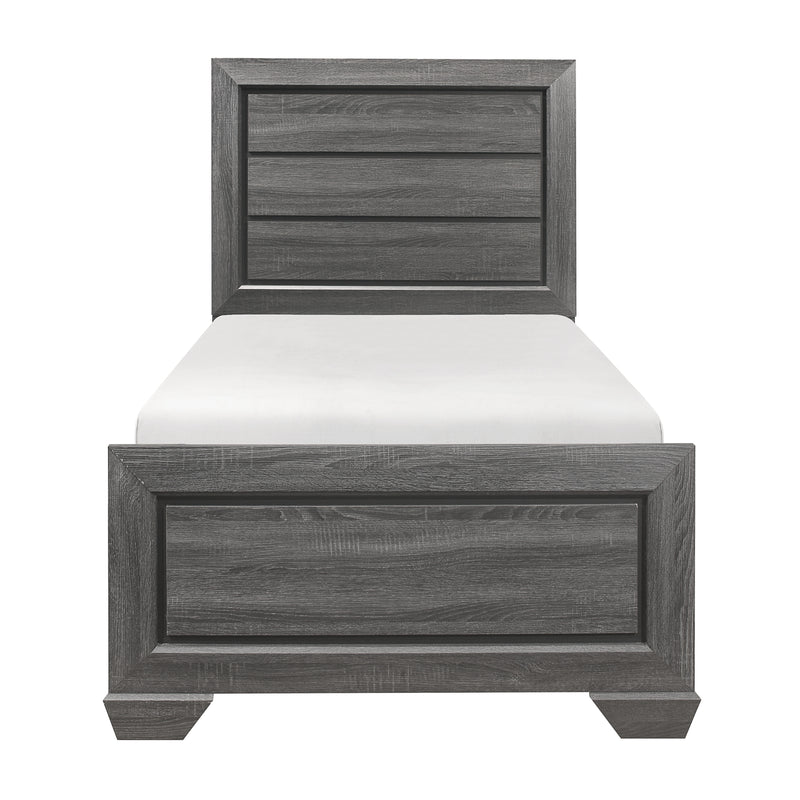 Beechnut Twin Bed in Gray - 1904TGY-1
