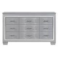 Allura Dresser - Gold/Silver/Champagne,Transparent