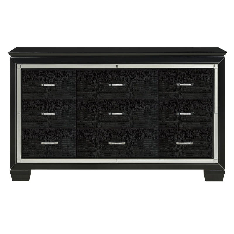 Allura Dresser in Black/Transparent - 1916BK-5