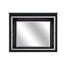 Allura Mirror, LED Lighting in Transparent/Black - 1916BK-6