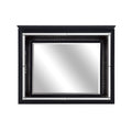 Allura Mirror, Led Lighting - Transparent,Black