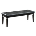 Allura Bed Bench - Transparent,Black