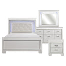 Allura 4pc Set (QB+NS+DR+MR) in White/Transparent - 1916W-1*4