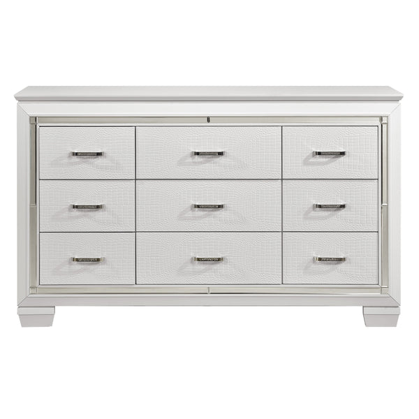 Allura Dresser in Transparent/White - 1916W-5