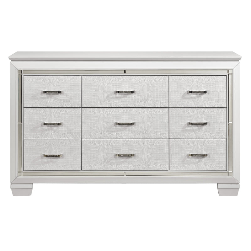Allura Dresser in Transparent/White - 1916W-5