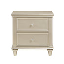 Celandine Nightstand in Gold/Silver/Champagne - 1928-4