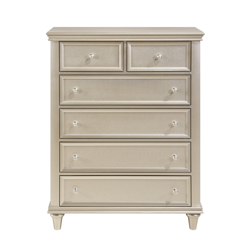 Celandine Chest in Gold/Silver/Champagne - 1928-9