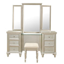 Celandine (3)Vanity Dresser with Mirror in Gold/Silver/Champagne - 1928-15*