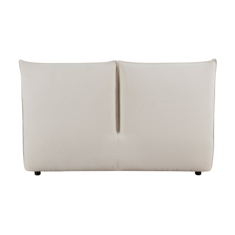 Linna Full Platform Bed in Beige - 1930F-1