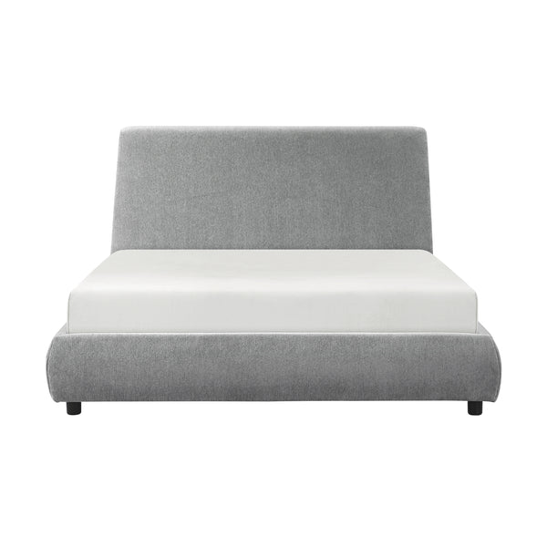 Alford Full Platform Bed in Gray - 1931F-1
