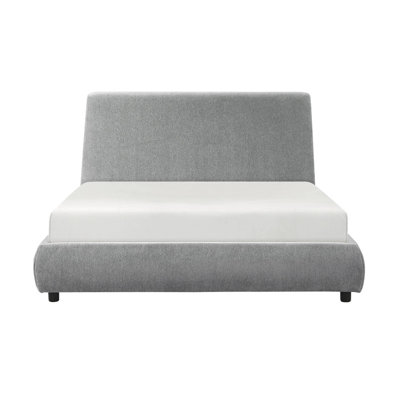 Alford Full Platform Bed in Gray - 1931F-1