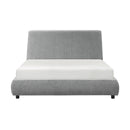 Alford Eastern King Platform Bed in Gray - 1931K-1EK