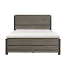Vestavia Queen Bed in Gray/Brown - 1936-1