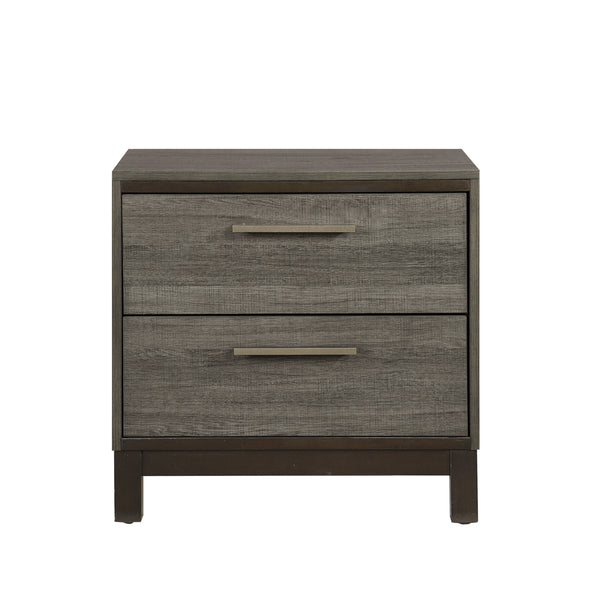 Vestavia Nightstand in Brown/Gray - 1936-4