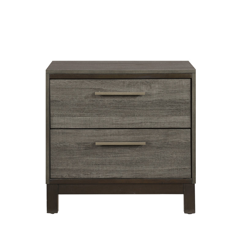 Vestavia Nightstand in Brown/Gray - 1936-4