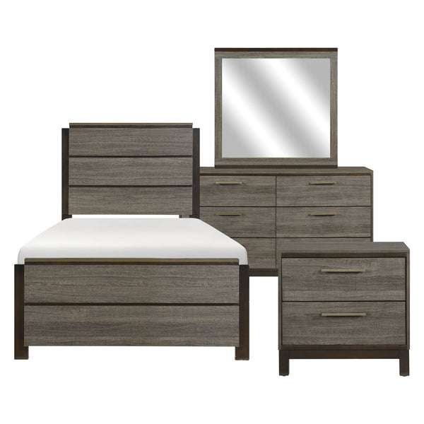 Vestavia 4pc Set (TB+NS+DR+MR) in Brown/Gray - 1936T-1*4