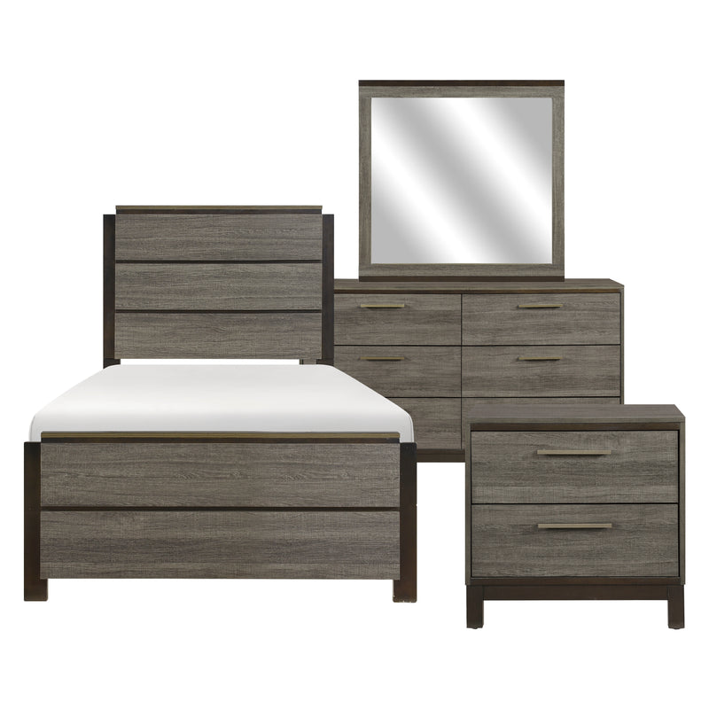 Vestavia 4pc Set (TB+NS+DR+MR) in Brown/Gray - 1936T-1*4
