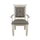 Bevelle Arm Chair in Gray/Gold/Silver/Champagne/Transparent - 1958A