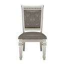 Bevelle Side Chair in Gold/Silver/Champagne/Gray/Transparent - 1958S