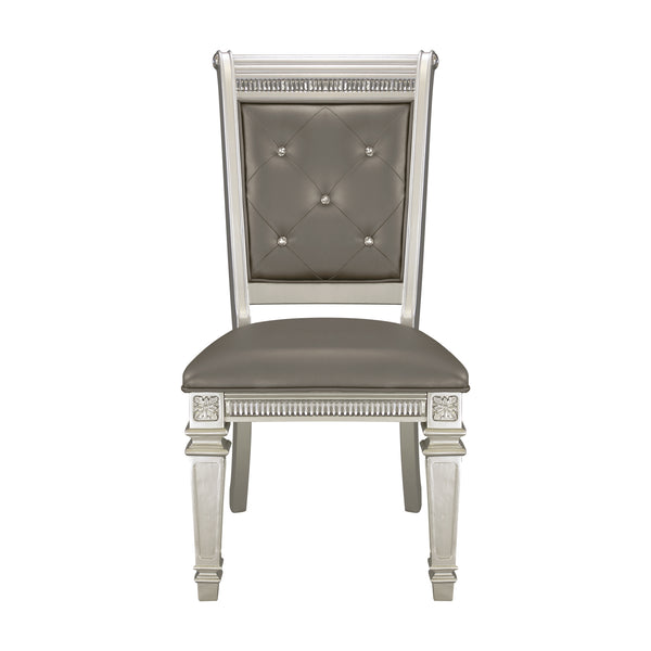 Bevelle Side Chair in Gold/Silver/Champagne/Gray/Transparent - 1958S