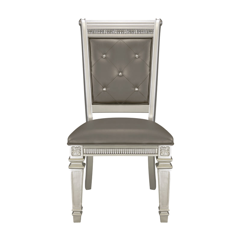 Bevelle Side Chair in Gold/Silver/Champagne/Gray/Transparent - 1958S