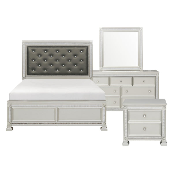 Bevelle 4pc Set (QB+NS+DR+MR) in Transparent/Gold/Silver/Champagne/Gray - 1958-1*4
