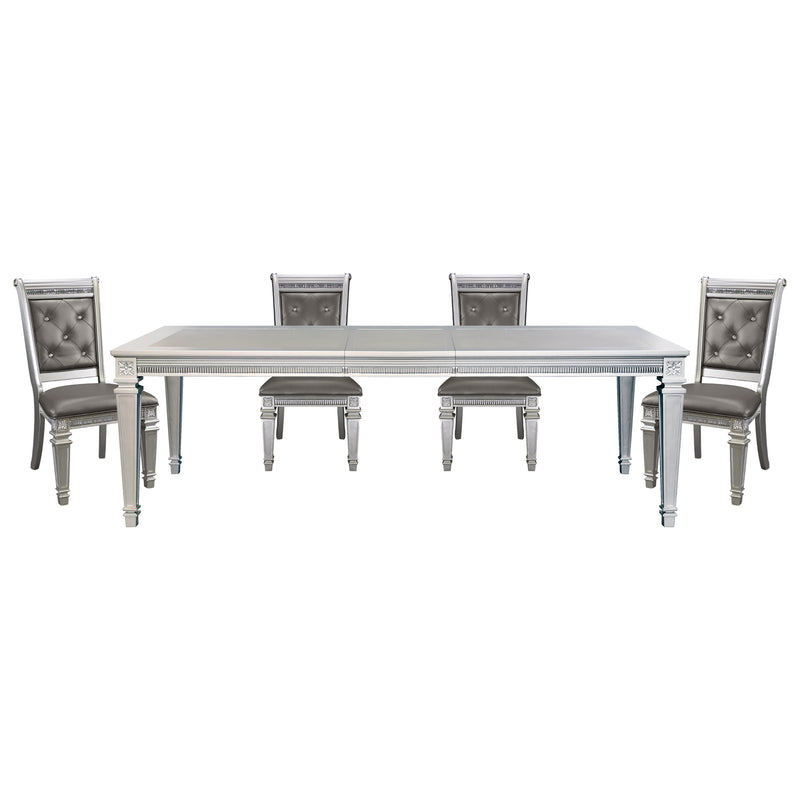 Bevelle 5pc Set (TB+4S) in Transparent/Gray/Gold/Silver/Champagne - 1958-96*5