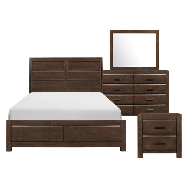 Erwan 4pc Set (QB+NS+DR+MR) in Espresso - 1961RF-1N*4