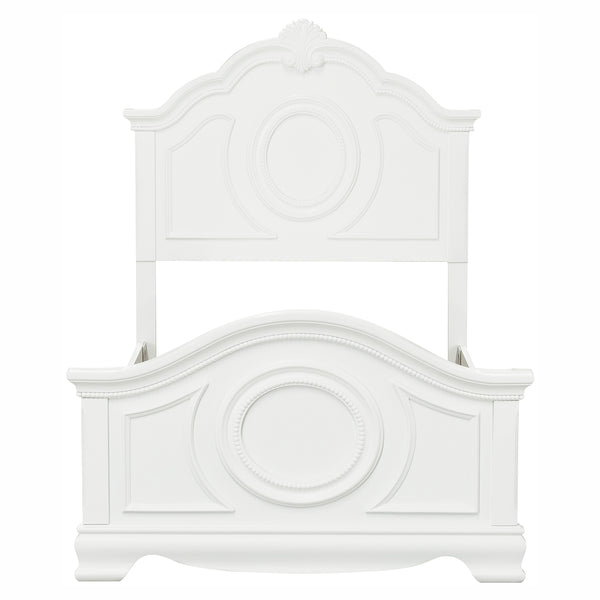 Lucida Full Bed in White - 2039FW-1