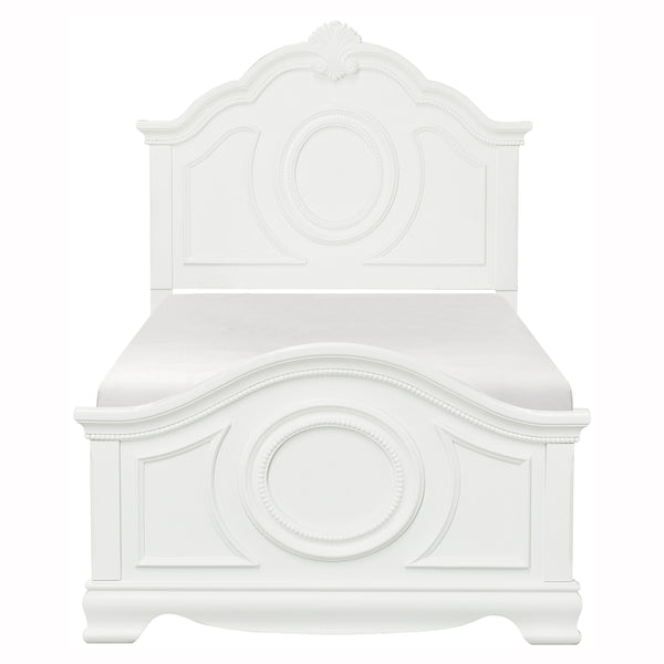 Lucida Full Bed in White - 2039FW-1