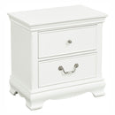Lucida Nightstand in White - 2039W-4