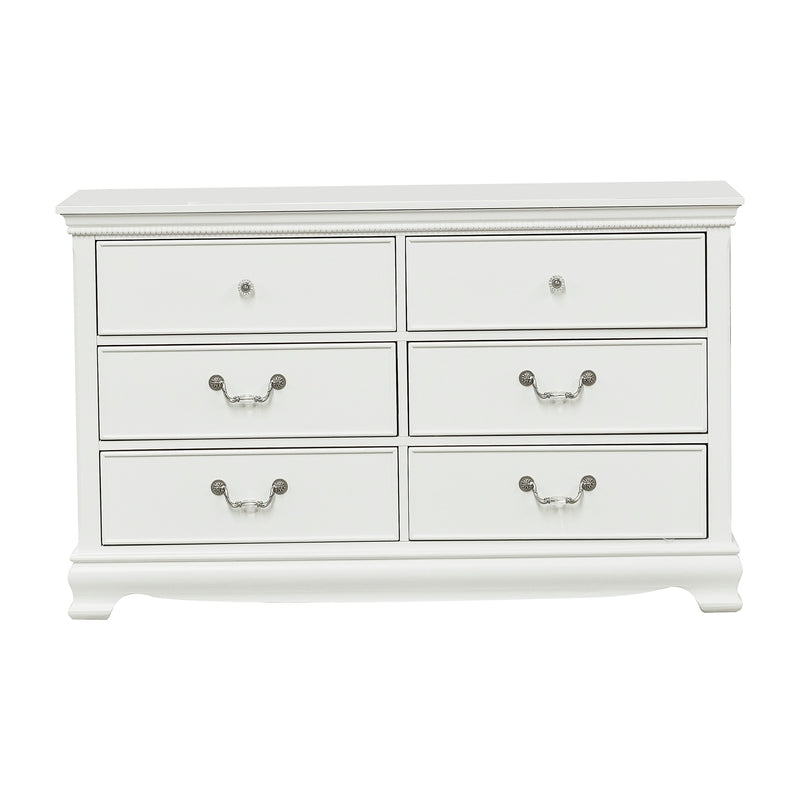 Lucida Dresser in White - 2039W-5