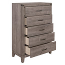Woodrow Chest in Gray - 2042-9